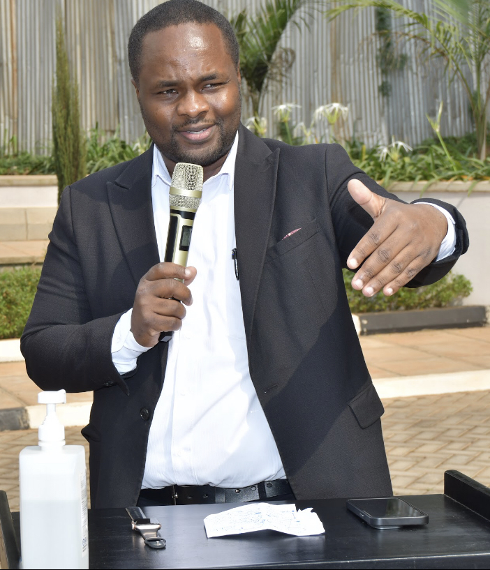 Dr. Kabumba Busingye, Head - Human Rights & Peace Centre (HURIPEC). Orientation for the law freshmen and women 7th August 2025 with guest speakers: Hon. Medard Lubega Sseggona (Senior Partner-Lukwago and Co. Advocates; MP Busiro County East, Dr. Patricia Acan Okiria (Deputy Inspector General of Government) and Hon. Lady Justice Sarah Langa-Siu (Judge of the High Court of Uganda) who was the Chief Guest, Makerere University, Kampala Uganda, East Africa.
