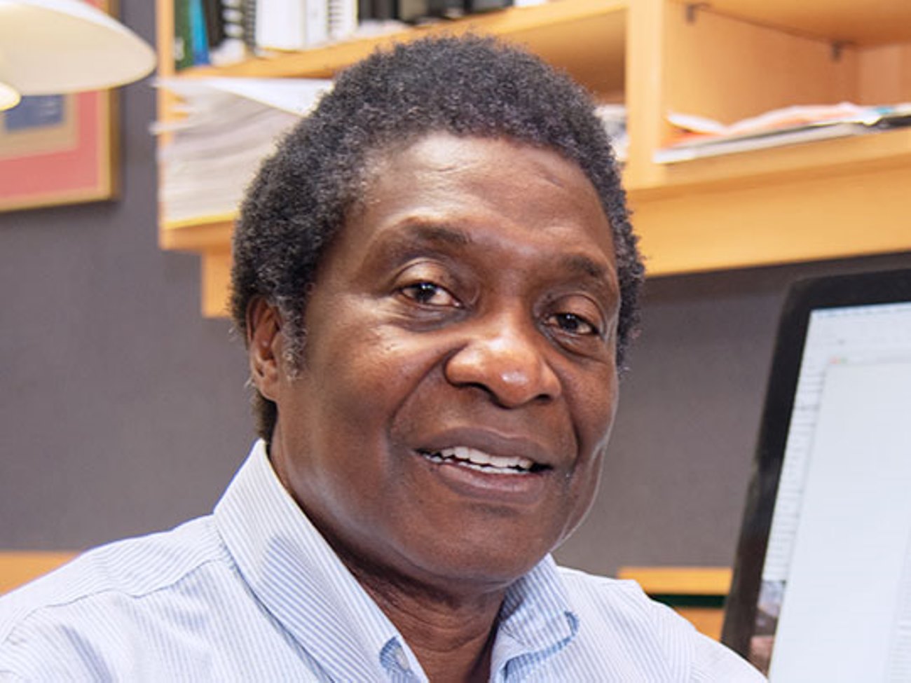 Professor James M. Ntambi, a professor in the UW–Madison Department of Biochemistry. Photo: wisc.edu