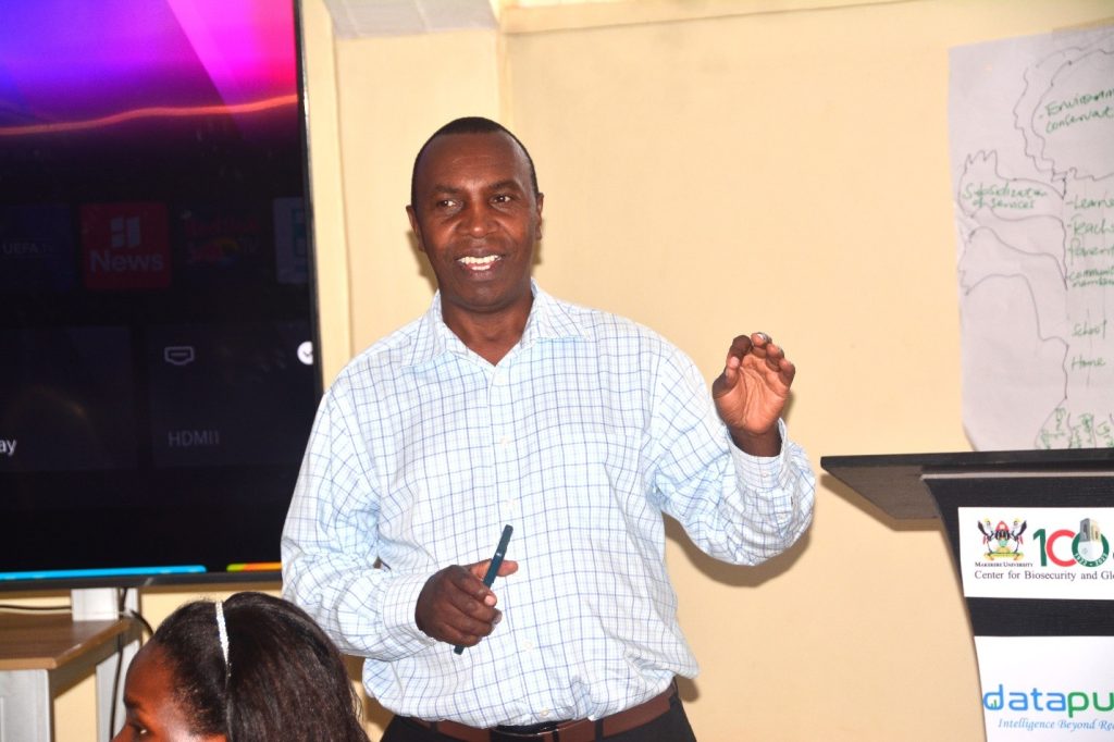 Prof. Clovice Kankya, Head of the BEP Department at CoVAB and Principal Investigator of the COHESA project in Uganda
