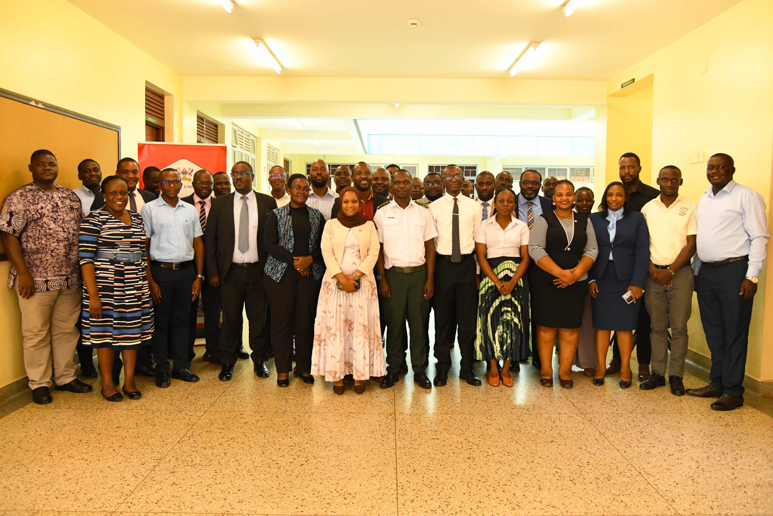 Staff from Ministries, Departments, and Agencies (MDAs) on a week-long training in Essentials of Public Investment Management at Makerere University.