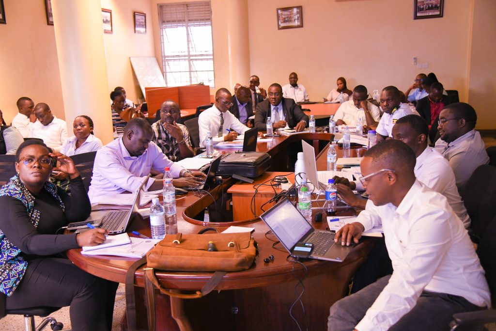 Training participants in session.