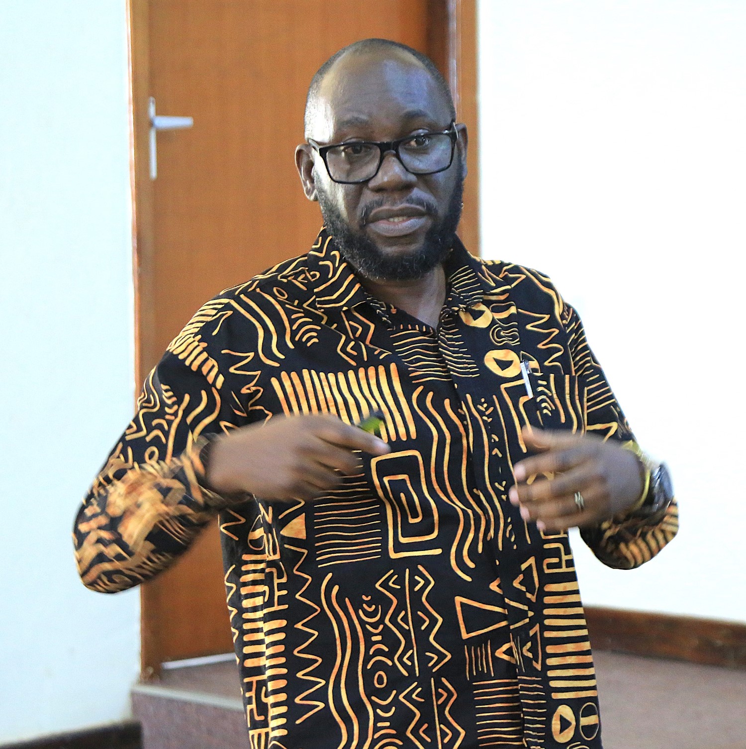 Prof. Ivan Mukisa Muzira, Head, Department of Food Technology and Nutrition trained participants on product development optimization. Department of Food Technology and Nutrition (DFTN) school-based nutrition awareness campaigns, diagnostic pre-visits to local food processors, and an intensive two-day hands-on training workshop held from 8th–9th September 2025 at the School of Food Technology, Nutrition, and Bioengineering (SFTNB), College of Agricultural and Environmental Sciences (CAES), Makerere University, Kampala Uganda, East Africa.