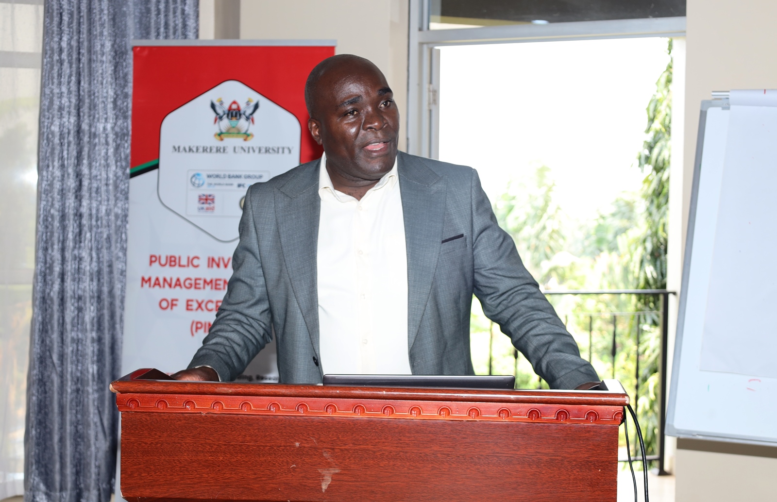 Dr. John Sseruyange. Ministry of Finance, Planning and Economic Development (MoFPED), in partnership with the Public Investment Management Centre of Excellence (PIM CoE), Makerere University, Kampala, successful completion of two-week intensive training in the Certificate of Financial Implications (CFI) – Integrated Regulatory Cost-Benefit Analysis. September 5 2025, Pearl on the Nile Hotel, Jinja, Uganda, East Africa.