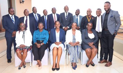 Members of the PIM CoE Steering Committee pose for a group photo during their meeting on 4th September 2025. Public Investment Management Centre of Excellence (PIM CoE) Makerere University Steering Committee meeting, 4th September 2025 at Mestil Hotel, Kampala Uganda, East Africa.
