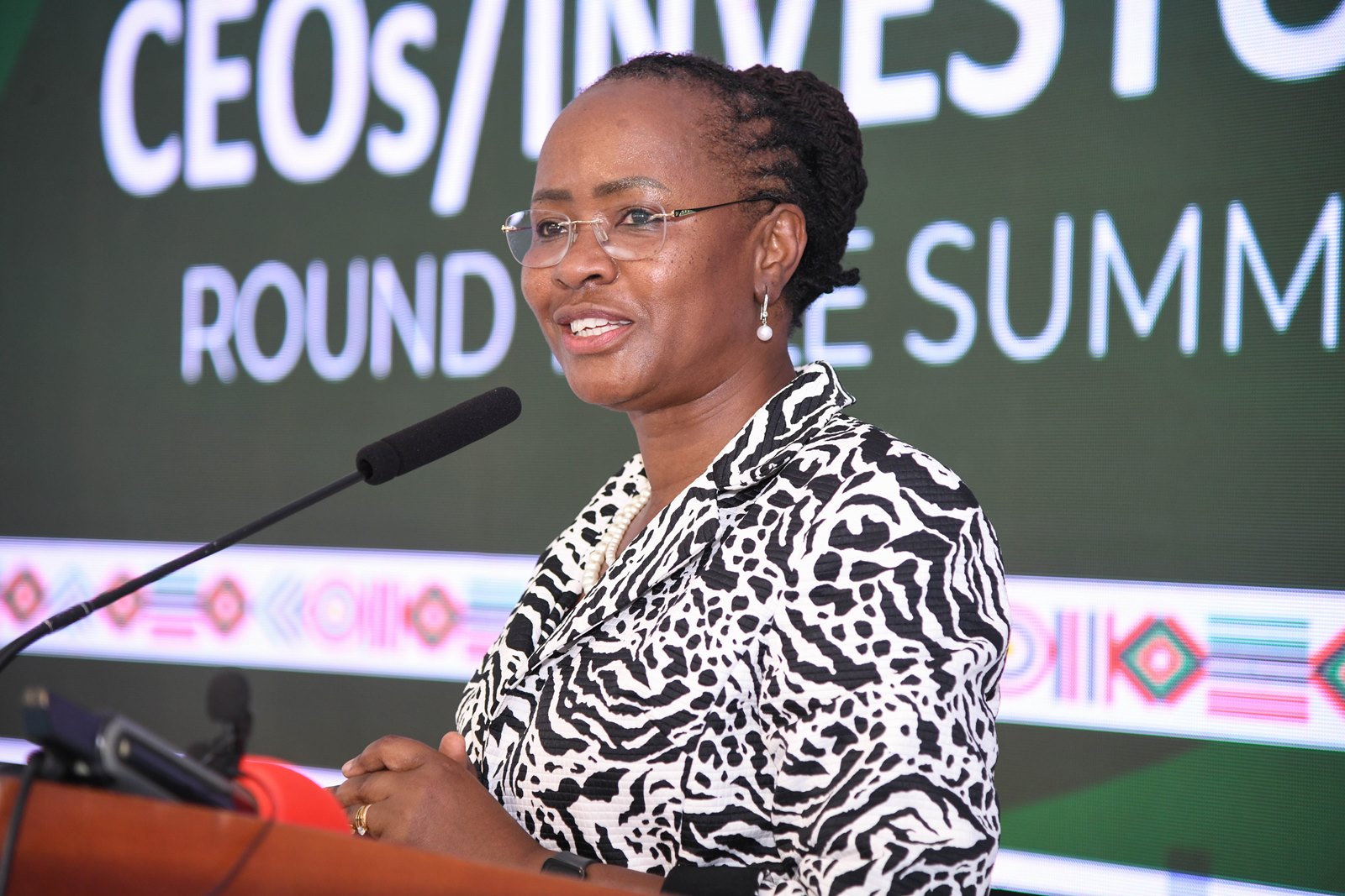 Prof. Sarah Ssali. Makerere University Convocation (MUC) first-ever CEOs/Investors’ Round Table Summit, 2nd September 2025, Convocation House, Edge Road, Kampala Uganda, East Africa.