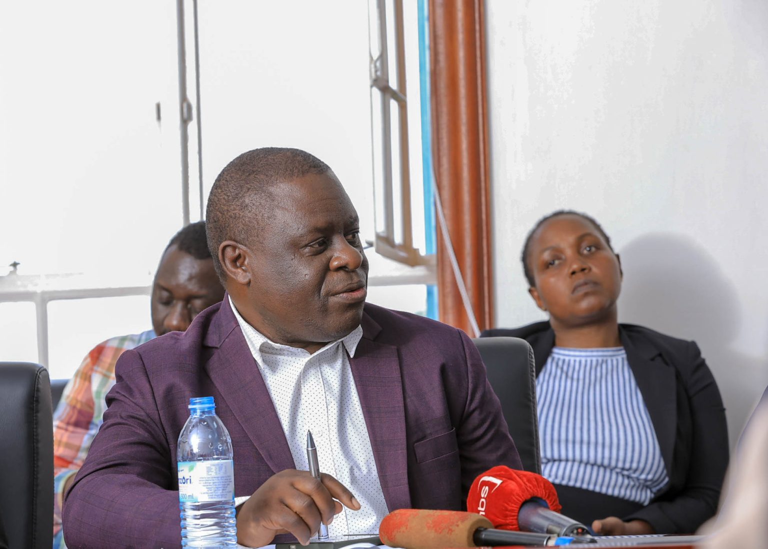 Assoc. Prof. Peter Waiswa speaking at the recent MoU signing between Makerere University and UNICEF to advance child health in Uganda. August 14, 2025. Kampala Uganda, East Africa.