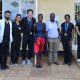 Group photo at Centre for Maternal, Newborn, and Child Health Research at Makerere University School of Public Health led by Associate Professor Peter Waiswa, alongside Graduate biomedical engineers from the Centre for Biomedical Innovation and Design (CBID) at Johns Hopkins University.