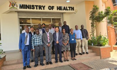 A multidisciplinary team from Makerere University School of Public Health and Johns Hopkins University during a courtesy visit to the Ministry of Health on 7th August 2025 to engage officials on the VectorCam Project-an innovative project focused on transforming how Uganda monitors malaria-carrying mosquitoes using a smartphone-based, AI-powered application that relies on computer vision to quickly identify mosquitoes by species, sex, and feeding status whether a mosquito has fed recently or not, Kampala Uganda, East Africa.
