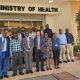 A multidisciplinary team from Makerere University School of Public Health and Johns Hopkins University during a courtesy visit to the Ministry of Health on 7th August 2025 to engage officials on the VectorCam Project-an innovative project focused on transforming how Uganda monitors malaria-carrying mosquitoes using a smartphone-based, AI-powered application that relies on computer vision to quickly identify mosquitoes by species, sex, and feeding status whether a mosquito has fed recently or not, Kampala Uganda, East Africa.