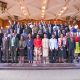 Members of the University Council together with Management in a group photo at consultative meeting towards the formulation of the University’s Strategic Plan 2025/2026–2029/2030.