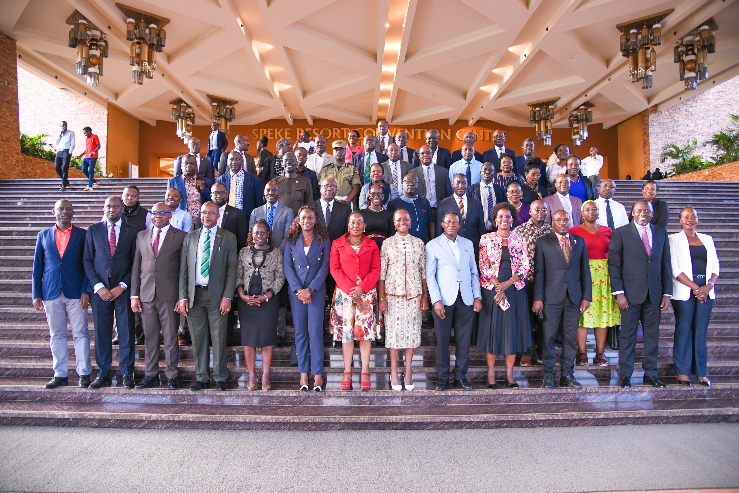 Members of the University Council together with Management in a group photo at consultative meeting towards the formulation of the University’s Strategic Plan 2025/2026–2029/2030.