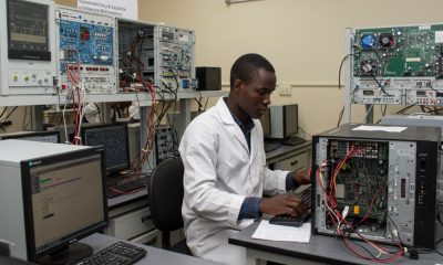 Advanced Computer Repair & Software Maintenance at Makerere University, Kampala Uganda, East Africa. Photo: ImageFX