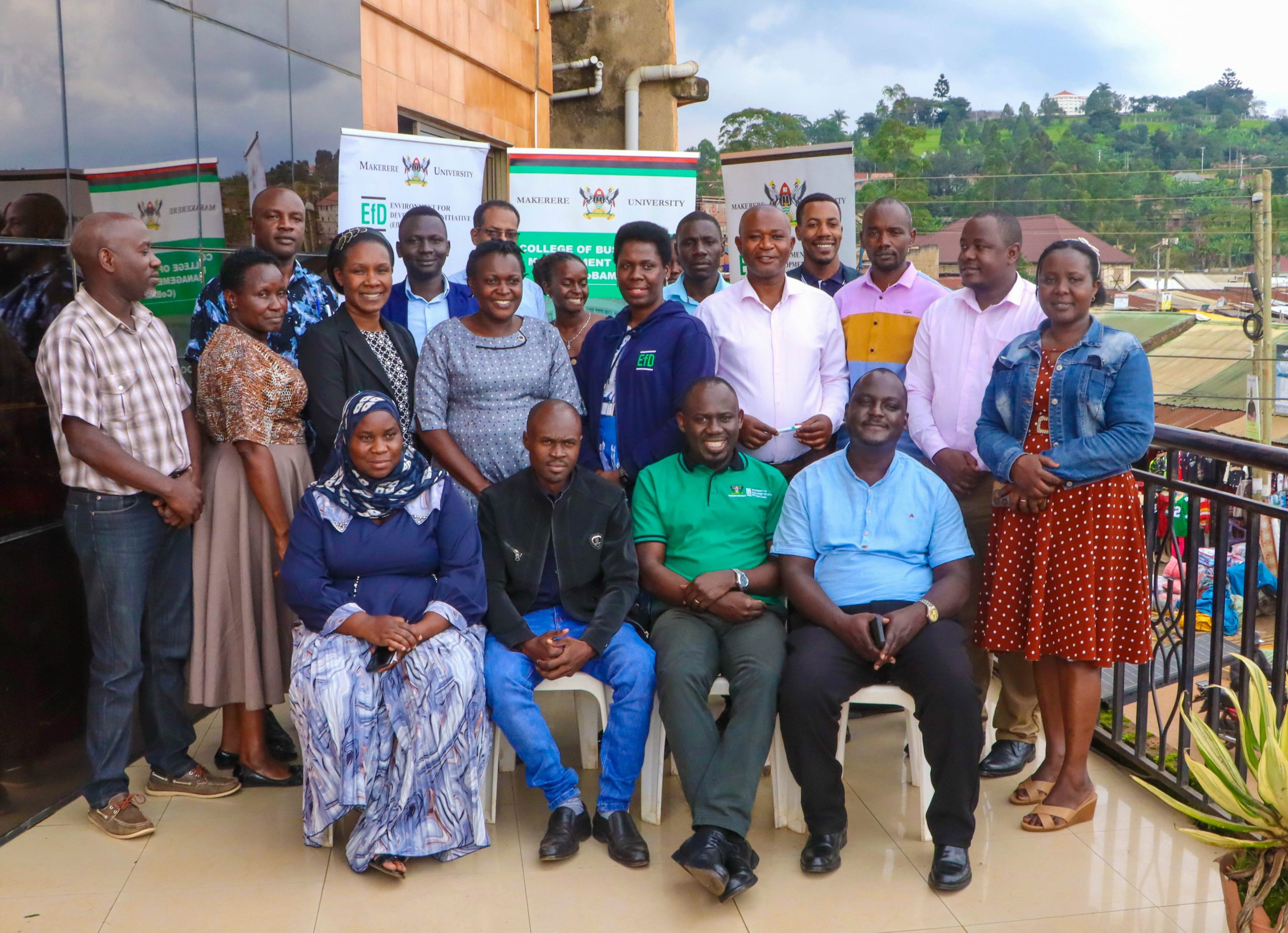 Participants in a group photo after the opening session