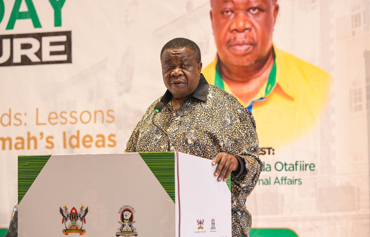 Keynote Speaker and Chief Guest Maj. Gen. Kahinda Otafiire