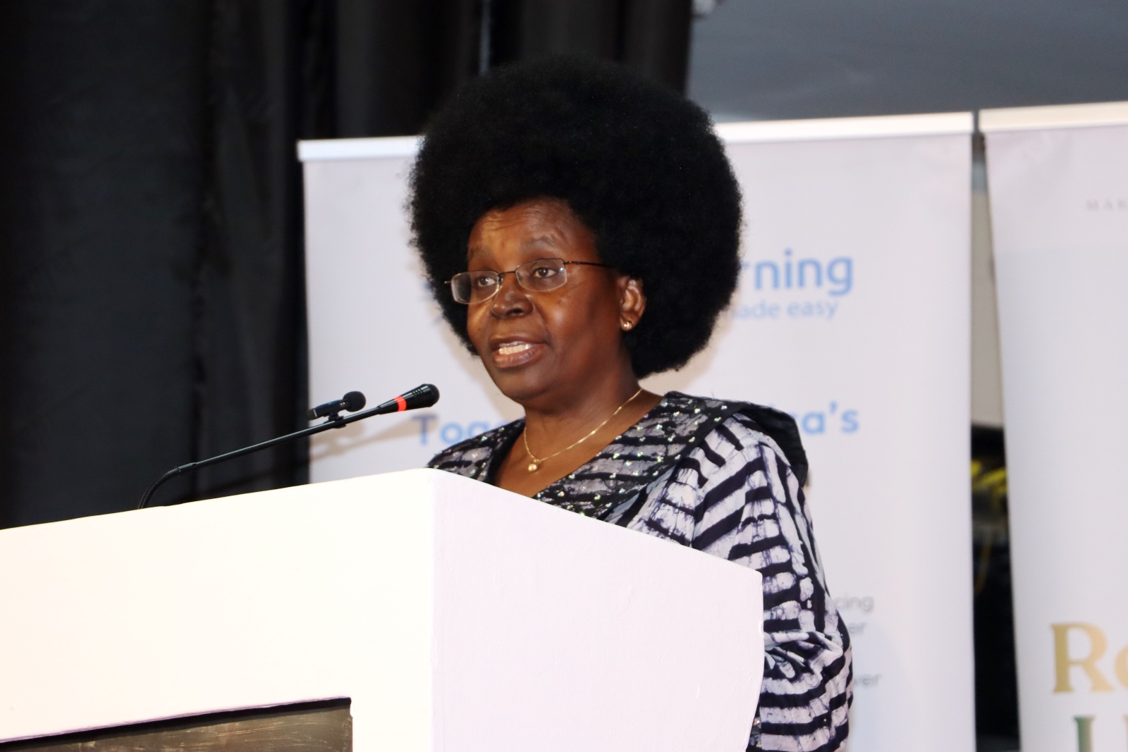 Hon. Dr. Monica Musenero Masanza. The Minister for Science, Technology and Innovation Information, Hon. Dr. Monica Musenero Masanza has officially opened the 5th African Research Universities Alliance (ARUA) Biennial International Conference on Research, Innovation and Artificial Intelligence, held on October 29, 2025 hosted by Makerere University, Kampala Uganda, East Africa.