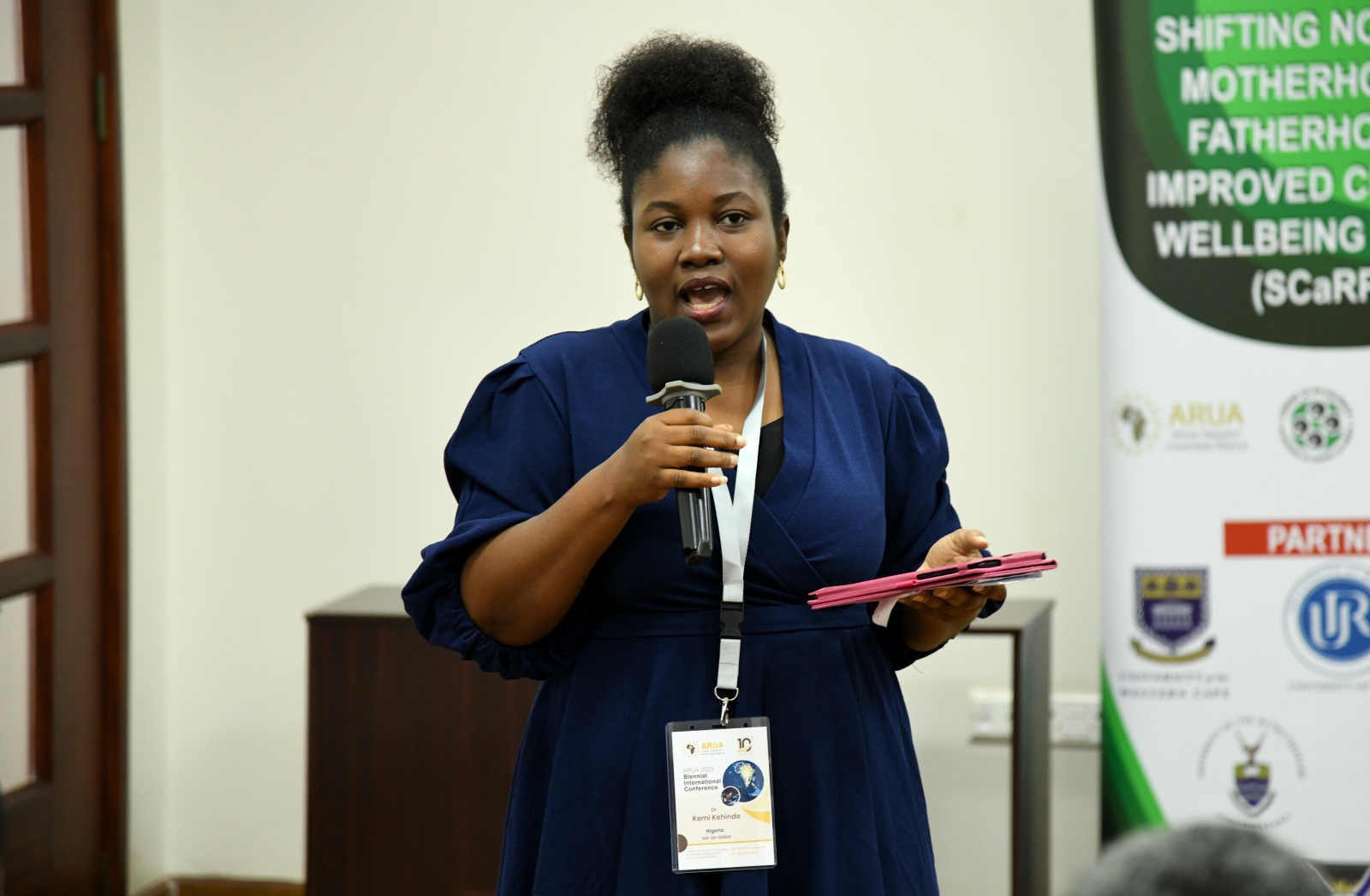 Dr. Kemi Kehinde. Webinar on TECHNO-COLONIALISM: Decolonising AI for Africa's Transformation, Day 3 of the 5th African Research Universities Alliance (ARUA) Biennial International Conference on Research, Innovation and Artificial Intelligence, October 31, 2025 hosted by Makerere University, Kampala Uganda, East Africa.