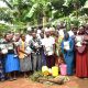 The Project team led by Prof. Frank Mugagga together with the farmers at Emily Royal Mixed Farm, the training site. Phase II of the Resilient Urban Food Systems (RUFS) Project, Department of Geography, Geo-Informatics, and Climatic Sciences at Makerere University, Kampala Uganda, East Africa and funded through the AgriFoSe2030 Programme, practical techniques for producing organic fertilizers and pesticides using affordable, locally available materials 6th to 7th October 2025, Emily Royal Mixed Farm, Industrial City Division, Mbale City.