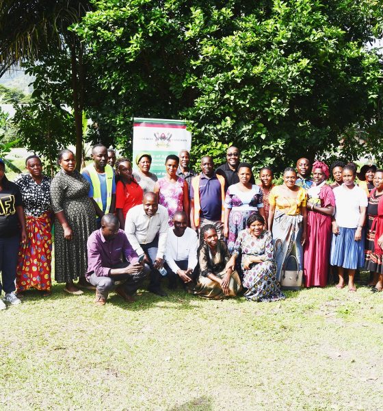 Prof. Frank Mugagga and the RUFS Project Team pose for a group photo with Kasese smallholder farmers. The Resilient Urban Food Systems (RUFS) project led by Prof. Frank Mugagga, Department of Geography, Geo-Informatics, and Climatic Sciences, CAES, Makerere University, Kampala and funded through the AgriFoSe2030 Programme initiative titled “Strengthening Urban Food Systems Resilience to Flood and Drought Risks through New Strategic Partnerships: Consolidating Gains from the RUFS Project in Kasese Municipality and Mbale City, Uganda,” intensive two-day training workshop for smallholder farmers in Kasese Municipality 13th and 14th October 2025, East Africa.