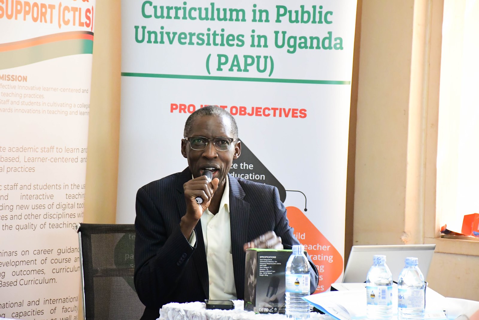Prof. Anthony Muwagga Mugagga. Staff and students tipped on Building Wealth, Securing the Future, Smart Investment and Retirement Strategies by Mr. Sulaiman Kiggundu, the Director-Budget Office at the Parliament of Uganda, 16th October 2025, Makerere University, Kampala Uganda, East Africa.