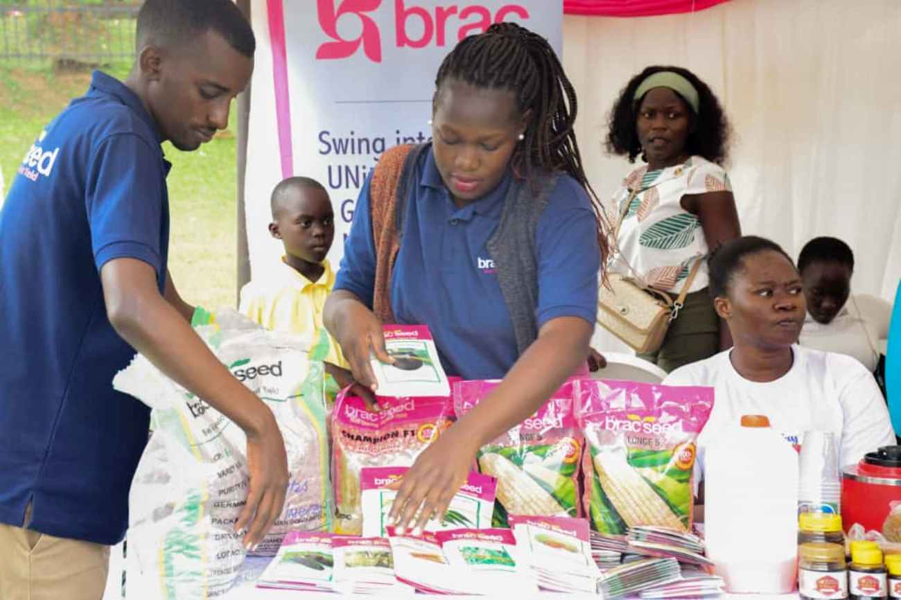 BRAC Uganda exhibits youth led innovations at the Expo. 9th Annual Innovation and Youth Expo organized by the Makerere University Entrepreneurship and Outreach Centre, College of Business and Management Sciences (CoBAMS), Under the theme, Brewing Prosperity: Youth Entrepreneurship in Uganda’s Coffee Value Chain, 600 student entrepreneurs exhibited more than 300 innovations, 16th-17th October 2025, Yusuf Lule Central Teaching Facility Auditorium and Freedom Square, Kampala Uganda, East Africa.