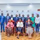 Seated: Mrs. Lorna Magara (Centre) with Prof. Sarah Ssali (Left) and Dr. Margaret J. Kigozi (Right) with other officials (Standing) after inauguration of the 3rd MakEF Board on 23rd October 2025. The 3rd Board of Trustees of the Makerere University Endowment Fund (MakEF) officially inaugurated by Mrs. Lorna Magara, Chairperson of the University Council, 23rd October 2025, Council Room, Kampala Uganda, East Africa.