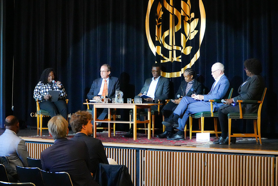Associate Professor Caroline Wamala-Larsson, director of the SPIDER program at Stockholm University, presents at the Global Panel on Equitable Partnerships. Photo by Kseniya Hartvigsson. Makerere University and Karolinska Institutet (KI-Mak) marked 25 years of collaboration on Oct. 15, 2025, with a hybrid forum on research equity, highlighting lessons for universities striving toward fair and sustainable global partnerships. The event, part of the Global Conversations on Sustainable Health, explored the theme, “Exploring Power Dynamics & Equity in Partnerships.”