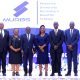 The Chairperson, Dr. Michael Kizito (3rd Right) and Board Secretary, CPA Francesca Angida Mugyema (Centre) with MURBS Trustees from Left to Right: Mr. George Bamugemereire, CPA Edna Rugumayo, Dr. Deus Kamunyu Muhwezi, Mr. Joseph Ikarokok and Dr. Elizabeth Nansubuga at the 15th AGM on 23rd October 2025. Makerere University Retirement Benefits Scheme (MURBS) Board of Trustees on 23rd October 2025 during the 15th Annual General Meeting declared an interest on 13.56% on Members balances for the Financial Year 2024/2025. Main Hall, Main Building, Kampala Uganda, East Africa.