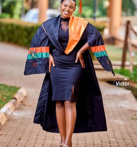 Akwara Malvin on her graduation Day in January 2023. Impact Stories: Meet Malvin Akwara, a Mastercard Foundation Scholars Program alumnus, who is dedicated to promoting inclusive education, October 2025, Makerere University, Kampala Uganda, East Africa.