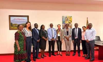 A photo moment of the Visiting delegation in the Office of the Vice-Chancellor on 30th October 2025. Officials from the UNESCO Antenna Office in Uganda led by the Regional Director of the UNESCO Regional Office for Eastern Africa, Ms. Louise Haxthausen courtesy visit to the Vice-Chancellor of Makerere University, 30th October 2025, Kampala Uganda, East Africa.