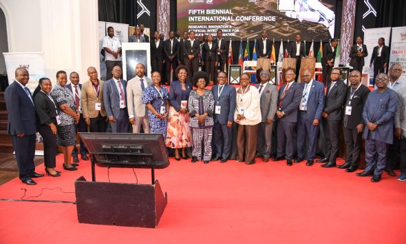 The Minister for Science, Technology and Innovation Information, Hon. Dr. Monica Musenero Masanza has officially opened the 5th African Research Universities Alliance (ARUA) Biennial International Conference on Research, Innovation and Artificial Intelligence, held on October 29, 2025 hosted by Makerere University, Kampala Uganda, East Africa.