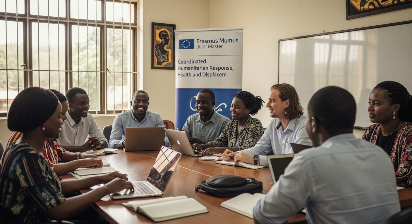 Call For Applications: Erasmus Mundus Joint Master on Coordinated Humanitarian Response, Health and Displacement. Photo: ImageFX
