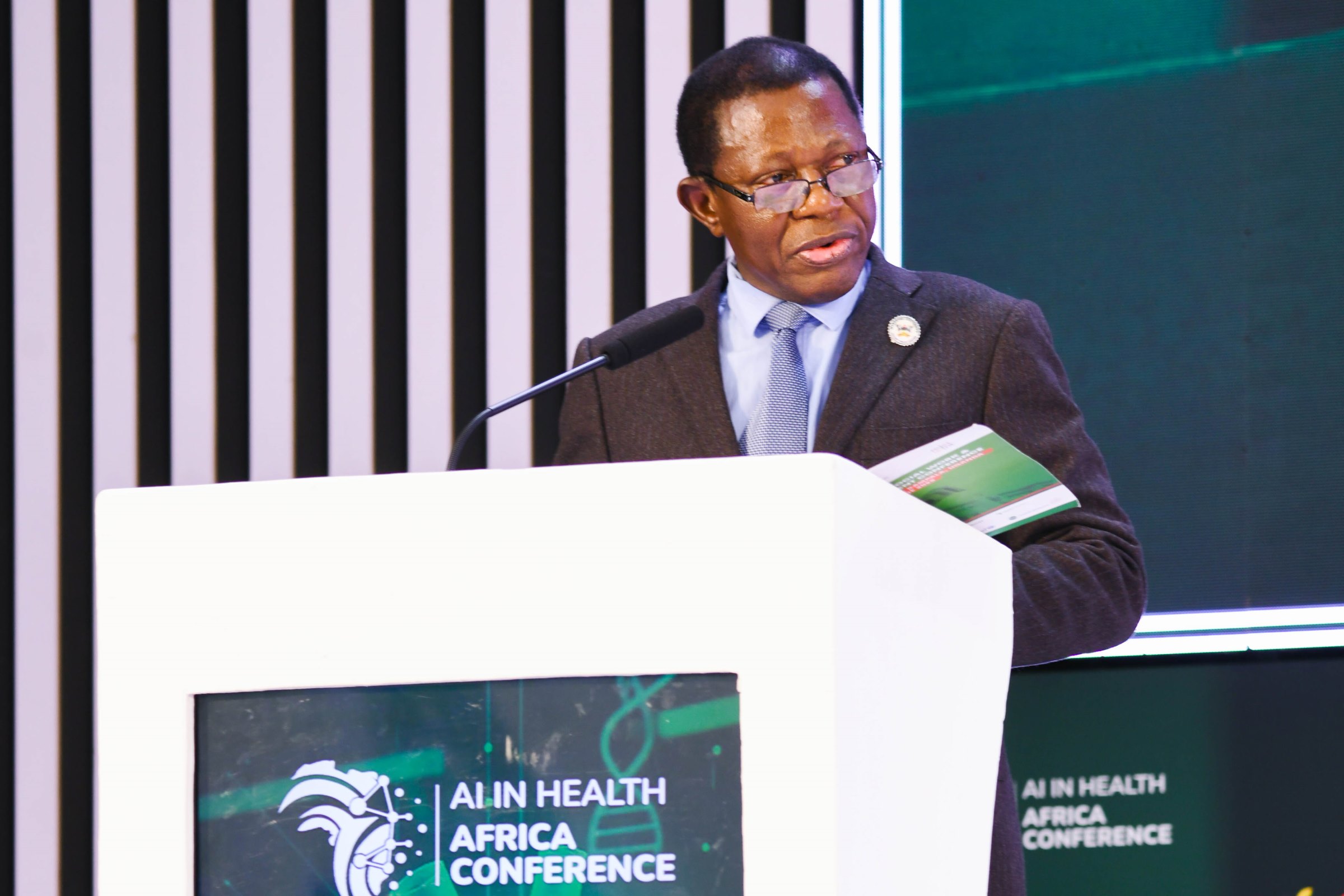 Prof. Buyinza Mukadasi. 2nd Artificial Intelligence (AI) in Health Africa Conference under theme “Setting AI for Sustainable and Inclusive Health Systems in Africa”, Opening Ceremony 6th November 2025, Main Hall, Makerere University, Kampala Uganda, East Africa.