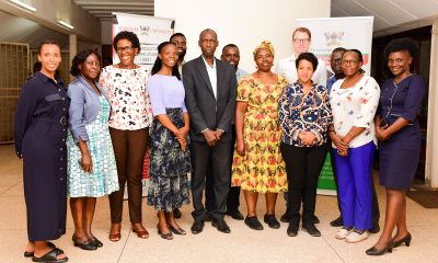 CEES Principal, Prof. Anthony Mugagga and officials from Partnership for Change, Gender Mainstreaming Directorate and Dean of Students pose for a group photo after the inception meeting. College of Education and External Studies, Professor Anthony Muwagga Mugagga, host inception meeting to discuss the modalities of setting up a daycare facility anchored within the Early Childhood Care Education strategy and the Competence Based Education trends, 5th November 2025 Makerere University, Kampala Uganda, East Africa.
