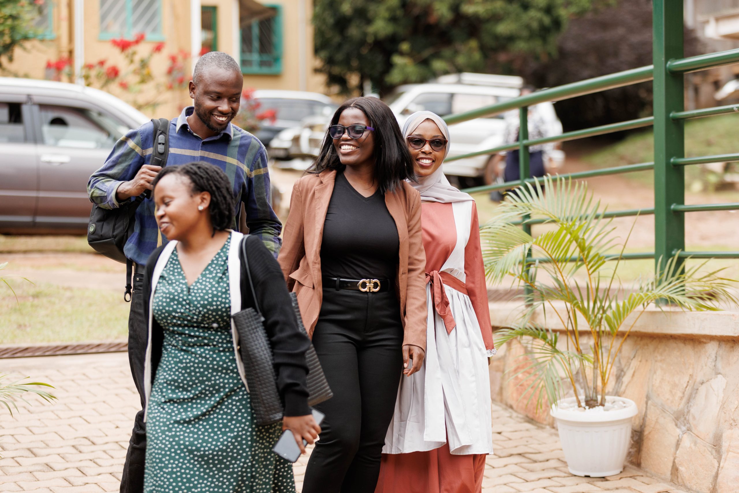 Participants arrive for clinic launch. Department of Psychiatry, College of Health Sciences (CHS) together with its clinical partner, Makerere University Hospital, publicly launched the Early Intervention Psychiatry Services (EIPS) clinic, a landmark initiative intended to reshape how psychosis and other serious mental-health conditions are treated in Uganda, 30th October 2025, Kampala, East Africa.