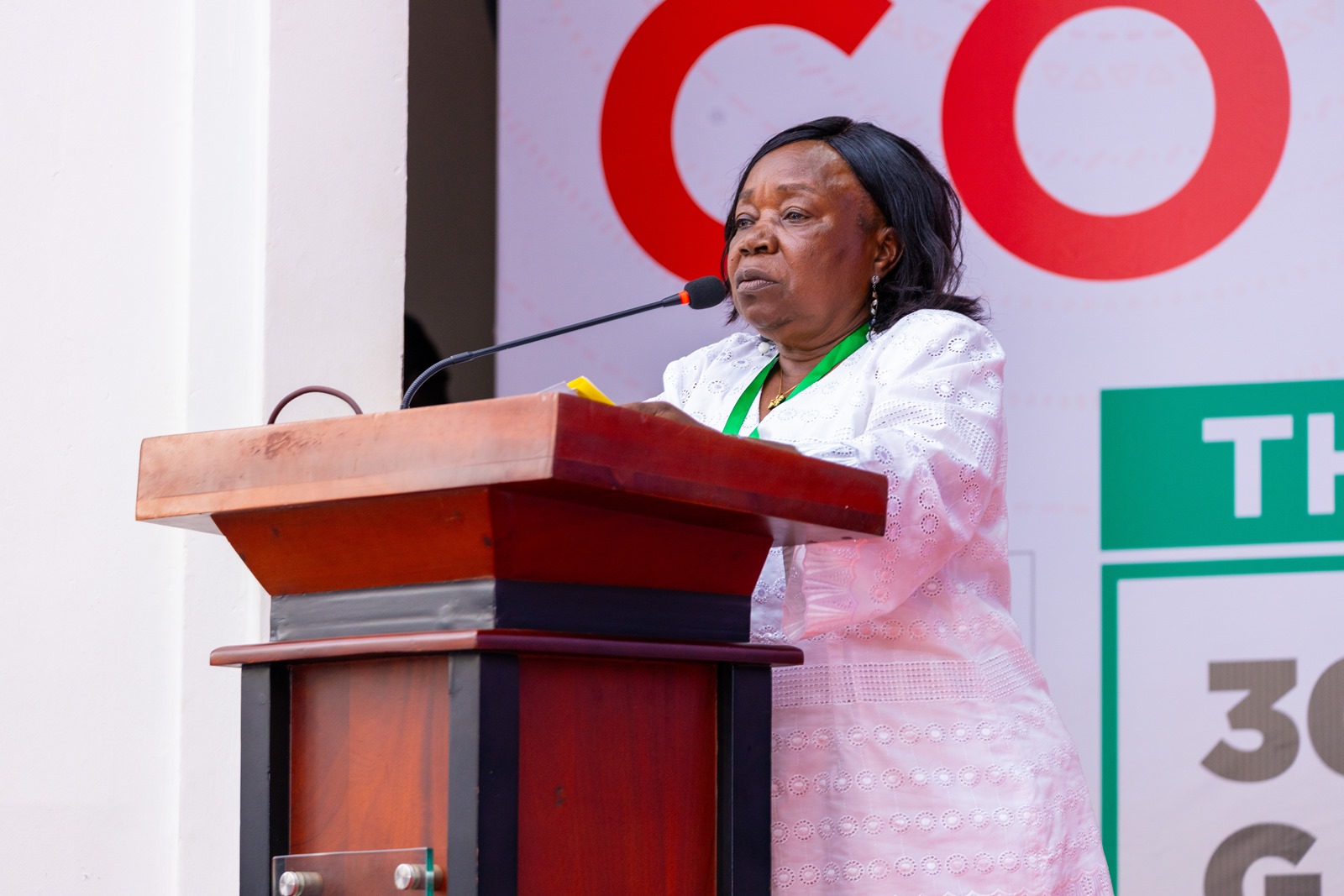 Hon. Loice Biira Bwambale. World Philosophy Day celebrations 19th–20th November 2025, organized by the Department of Philosophy, College of Humanities and Social Sciences (CHUSS) in collaboration with the School of Law, UNESCO and the Konrad Adenauer Stiftung under the theme: “30 Years of the 1995 Constitution: Gains, Pitfalls and Prospects.” Main Hall, Makerere University, Kampala Uganda, East Africa.