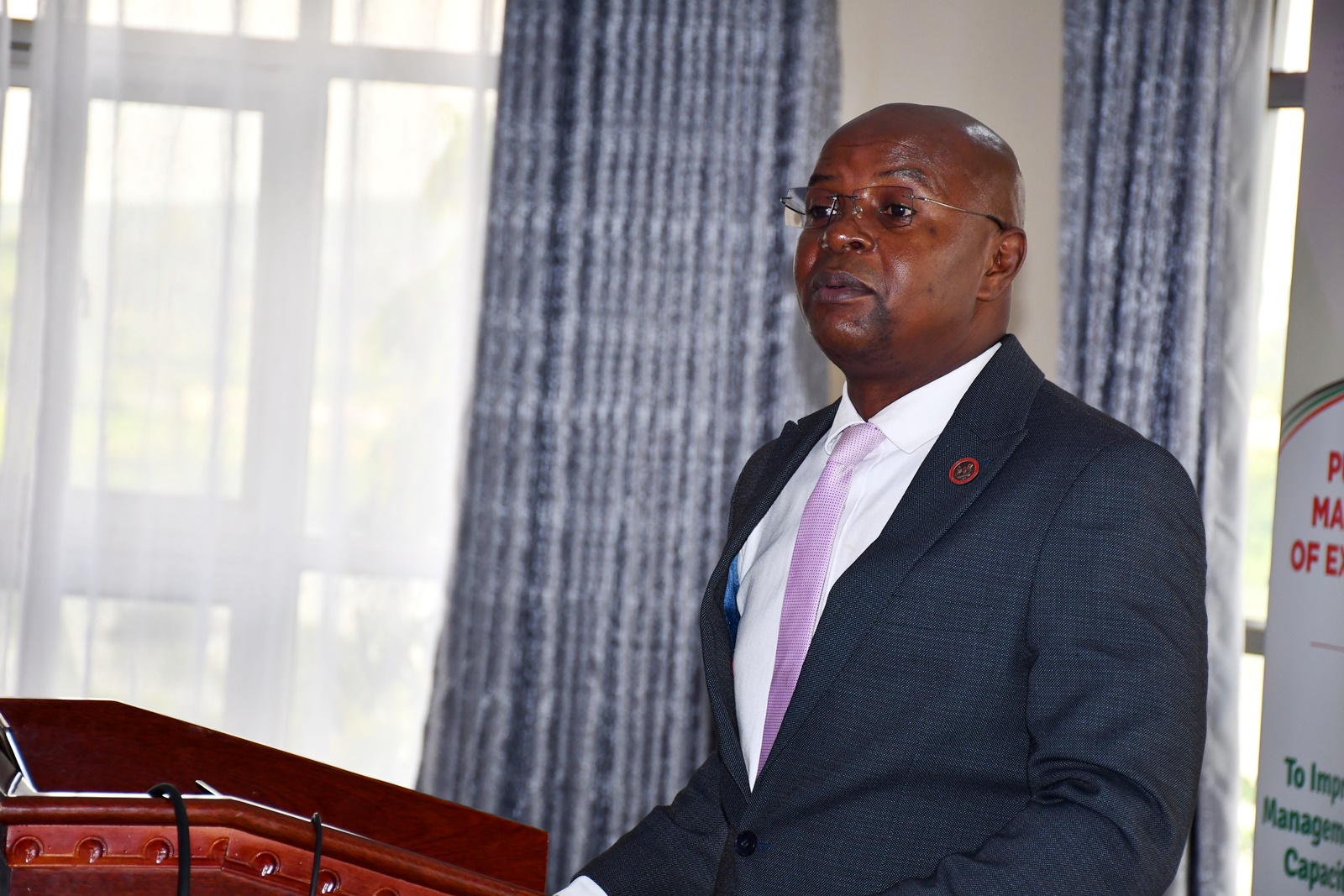 Prof. Edward Bbaale. Public Investment Management Centre of Excellence (PIM CoE), College of Business and Management Sciences (CoBAMS) Makerere University, Kampala Uganda, East Africa, two-week specialized training in Financial Appraisal and Risk Analysis for officials from the Kampala Capital City Authority (KCCA) 17th-28th November 2025, Official opening on 17th November 2025 in Jinja.
