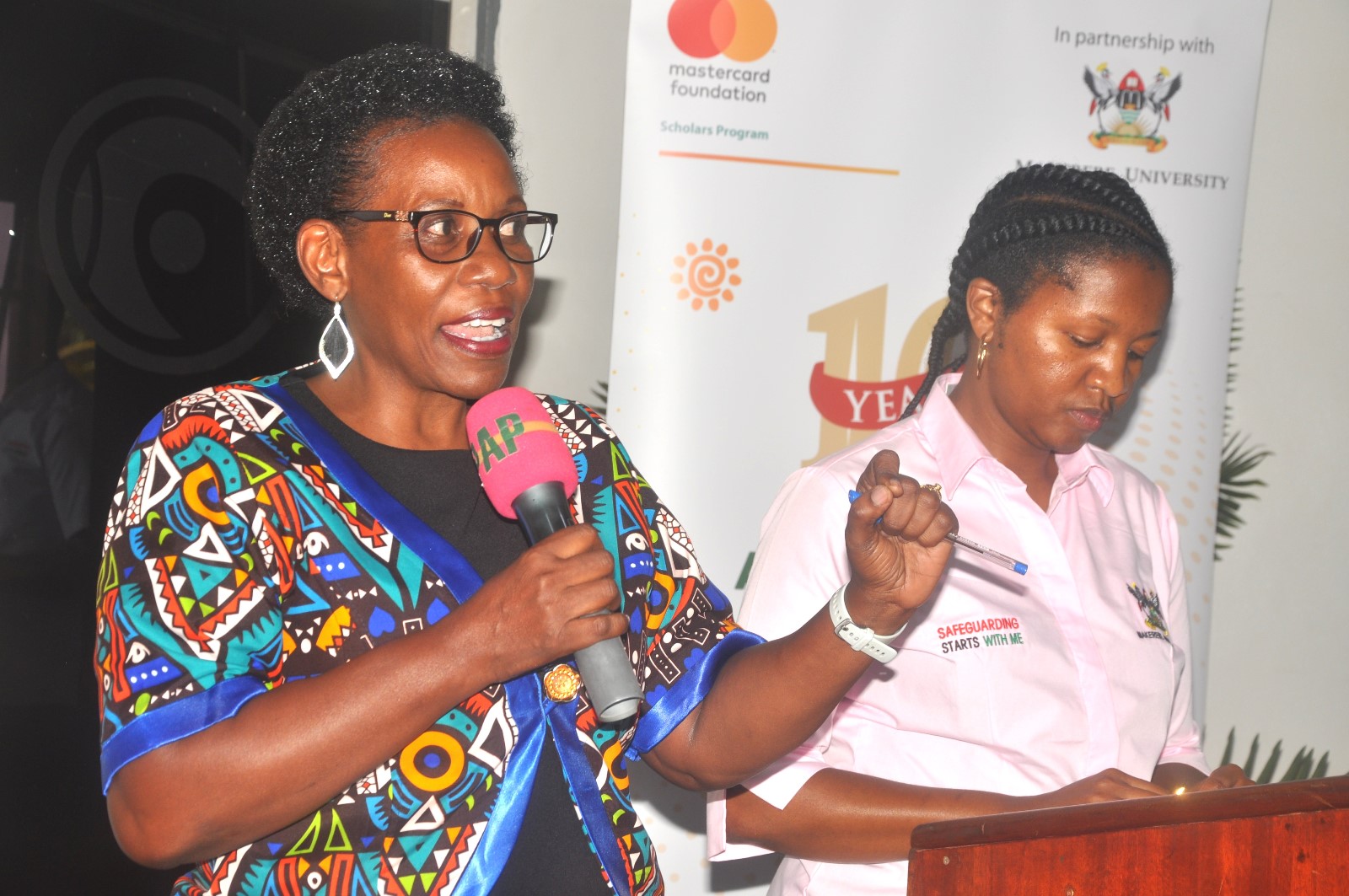 Prof. Namaalwa delivering her keynote address to the Mentors. Mastercard Foundation Scholars Program at Makerere University annual workshop for mentors, 13th November 2025, Fairway Hotel, Kampala Uganda, East Africa.