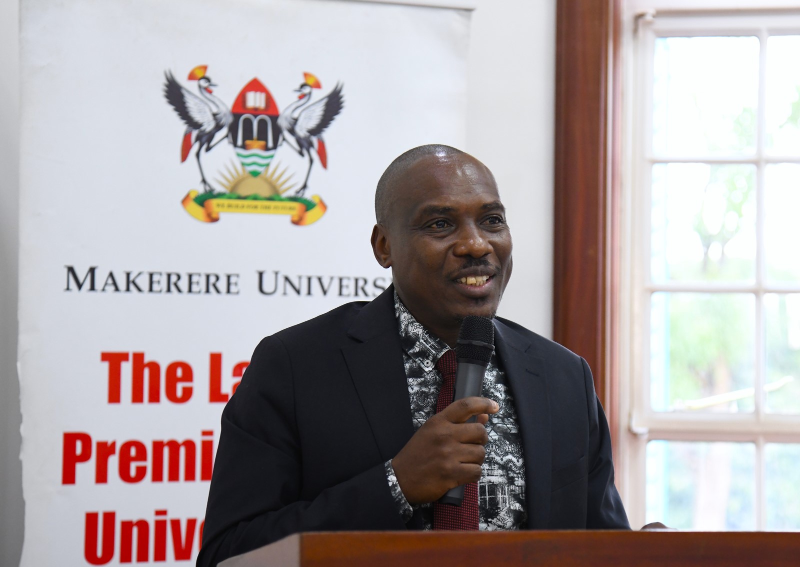Prof. Winston Tumps Ireeta. College of Humanities and Social Sciences (CHUSS) on 11th December 2025 celebrated the launch of five scholarly books, marking a significant milestone in the College’s contribution to academic research and discourse, Senior Common Room, Main Building, Makerere University, Kampala Uganda, East Africa.