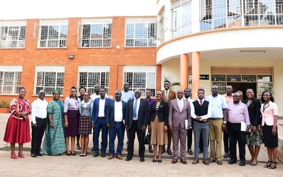 Invited guests, staff, students, and members of the media gather at the CoBAMS to witness the official launch ceremony. College of Business and Management Sciences (CoBAMS) Working Paper Series 2025 launch by Prof. Sarah Ssali. It consists of over 60 working papers with research set to transform society, inform policy formulation, decision making, governance, development. 4th December 2025, CoBAMS Conference Room, Block B, School of Business, Makerere University, Kampala Uganda, East Africa.