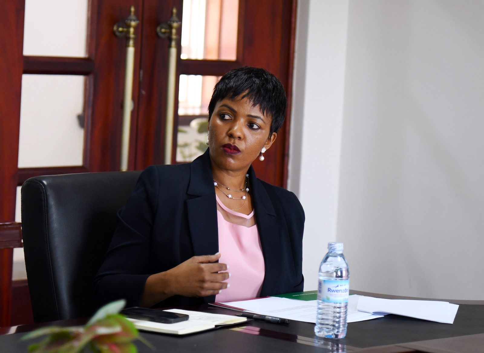 Dr. Allen Kabagenyi. Makerere University Health User Committee (Mak-HUC)—established by the Vice Chancellor in 2022 as part of his strategic mandate to strengthen and oversee the University’s health service delivery-official handover of status report, 11th December 2025, Main Building, Kampala Uganda, East Africa.