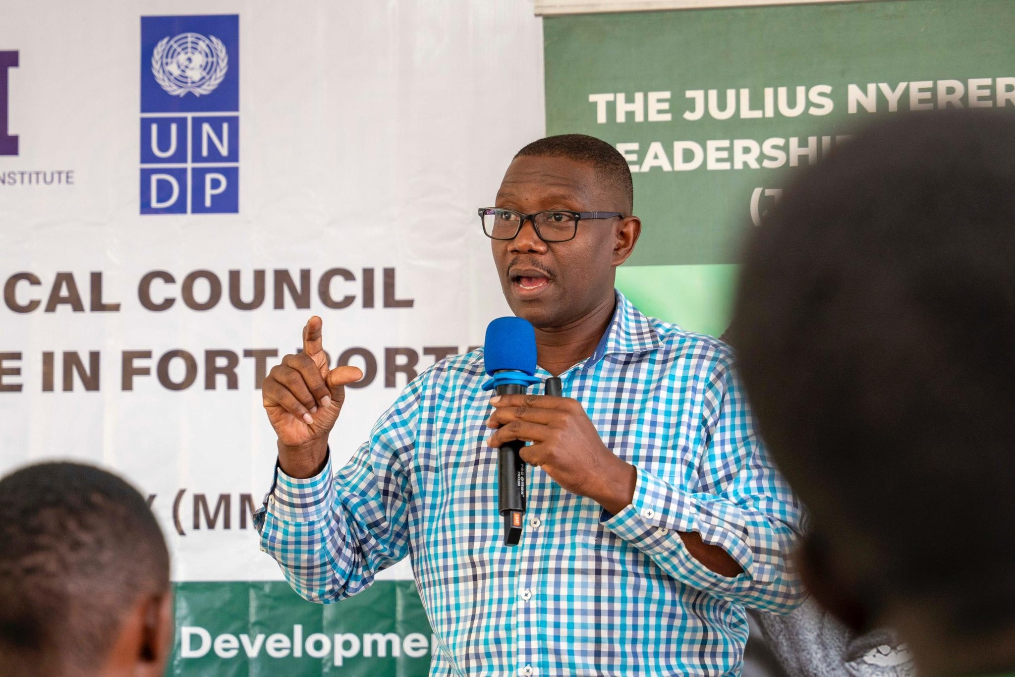 Mr. Henry Kasacca, Director of Dialogue and Democracy. Makerere University, Julius Nyerere Leadership Centre (JNLC) in partnership with the United Nations Development Programme (UNDP), three-day comprehensive leadership training targeting youth, young women, and local council leaders for more than 70 participants starting 4th December 2025 at Mountains of the Moon University (MMU) in Fort Portal City Uganda, East Africa.