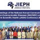 Cover page of the Proceedings of the National Annual Communicable and Non-Communicable Diseases (NACNCD) and 19th Joint Scientific Health (JASH) Conference 2025 with a photo of the Minister of Health, Hon. Dr. Jane Ruth Aceng posing for a group photo with other officials. Kampala Uganda, East Africa.