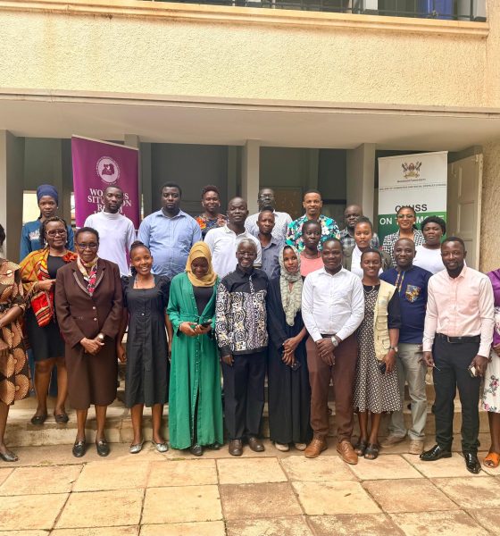 Lead Facilitator-Dr. William Tayebwa (Centre) with facilitators and participants on Day Two of the training at Makerere University. Ugandan journalists specialized training on peace and gender-sensitive reporting to ensure responsible media coverage during the election period, held 8th-9th January 2026 at Makerere University’s College of Humanities and Social Sciences Smart Room, Kampala Uganda, East Africa organized by the Women’s Situation Room (WSR).