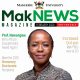 Cover page of the Mak News Magazine February 2026. Produced by the Public Relations Office, Makerere University, Kampala Uganda, East Africa.