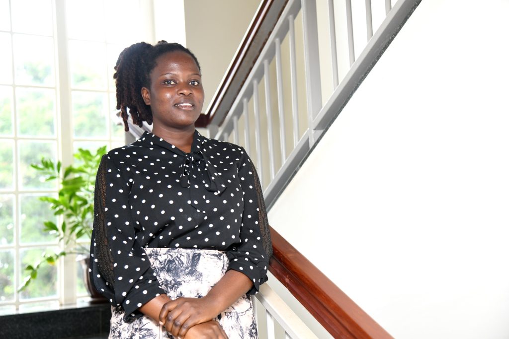 Esther Ziribaggwa, the best overall sciences student this year with a CGPA of 4.77. She is set to graduate with the Bachelor of Agricultural and Rural Innovation from Makerere University, Kampala Uganda, East Africa on 24th February 2026 in the Freedom Square.