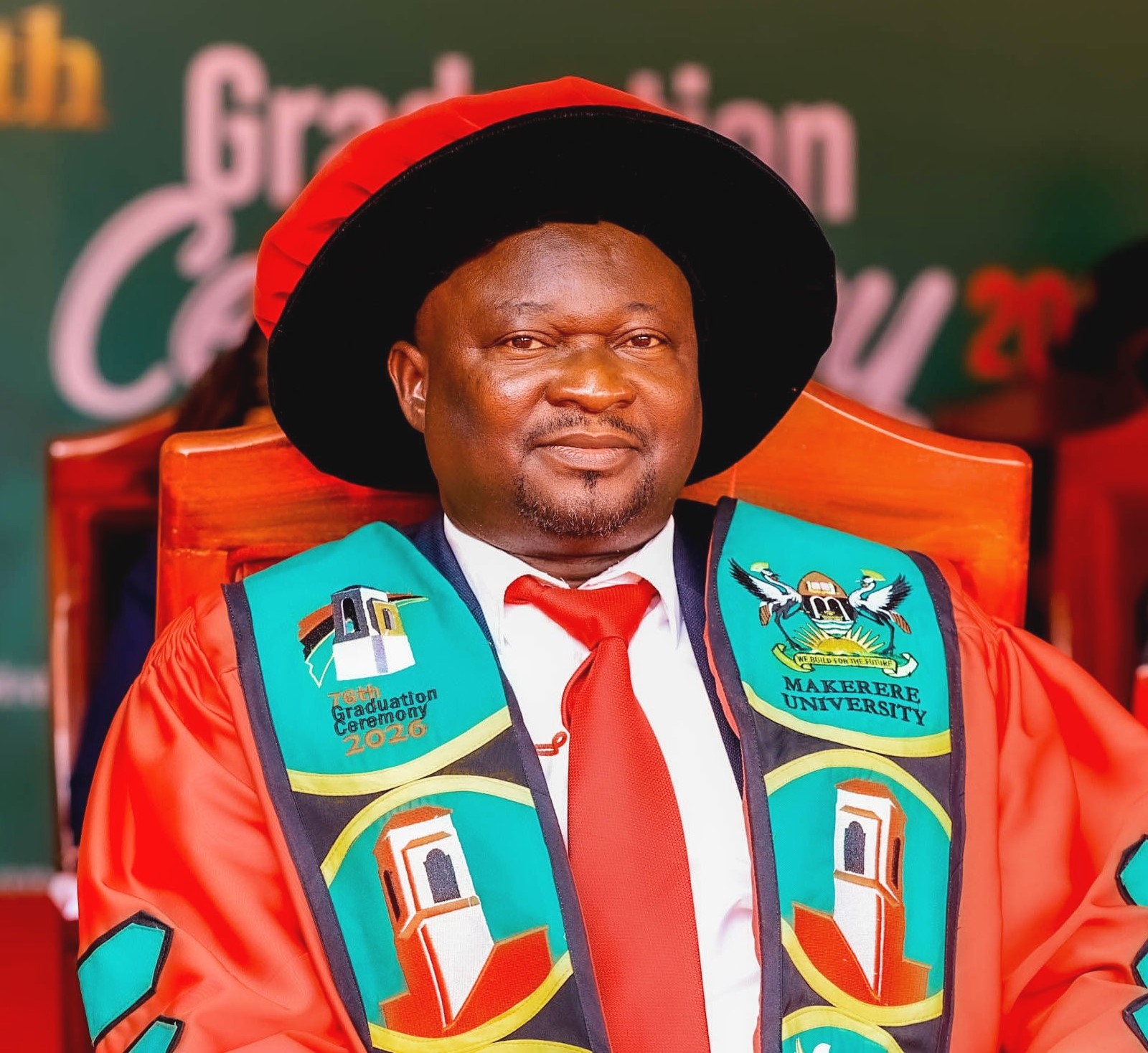 Prof. Nicholas Ozor, the commencement Speaker at the 76th Makerere university Graduation Ceremony, 24th February 2026. 76th Graduation Ceremony, Day 1, College of Education and External Studies (CEES). Commencement Speaker-Prof. Nicholas Ozor, the Executive Director of the African Technology Policy Studies Network, Nairobi, Kenya. 24th February 2026, Freedom Square, Kampala Uganda, East Africa.