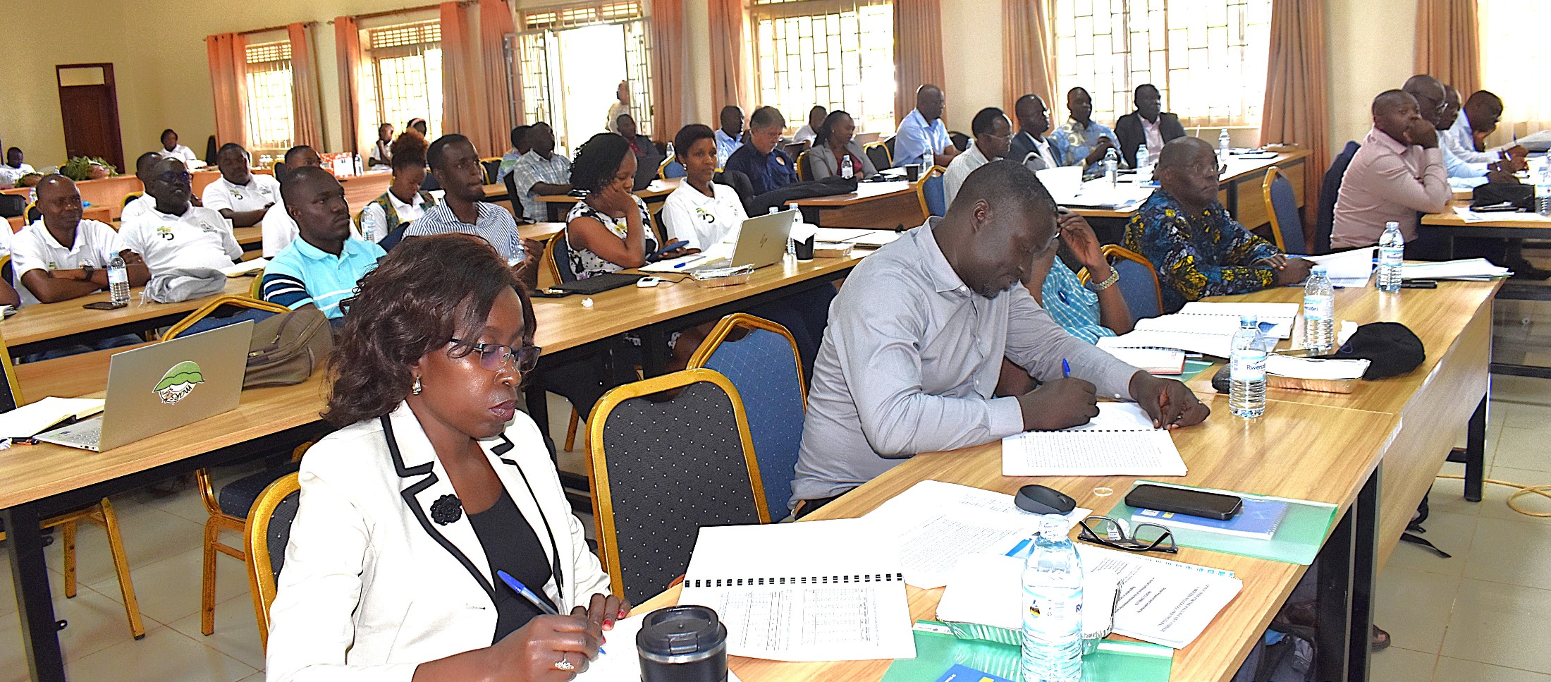 Some of the participants and members of the National Variety Release Committee following the proceedings of the meeting. National Variety Release Committee (NVRC) official approval of Maksoy 7N, the latest soybean variety developed by the Makerere University Centre for Soybean Improvement and Development (MAKCSID), Department of Crop Science and Horticulture, College of Agricultural and Environmental Sciences during committee’s 47th meeting at National Agricultural Research Laboratories (NARL), Kawanda, Wakiso, Uganda, East Africa on 13th February 2026