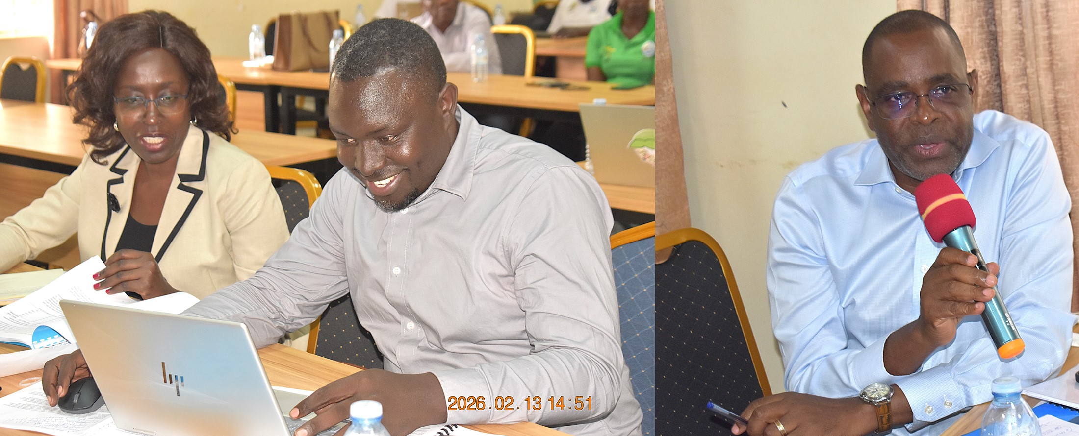 Some of the participants from CAES following the proceedings of the meeting. National Variety Release Committee (NVRC) official approval of Maksoy 7N, the latest soybean variety developed by the Makerere University Centre for Soybean Improvement and Development (MAKCSID), Department of Crop Science and Horticulture, College of Agricultural and Environmental Sciences during committee’s 47th meeting at National Agricultural Research Laboratories (NARL), Kawanda, Wakiso, Uganda, East Africa on 13th February 2026