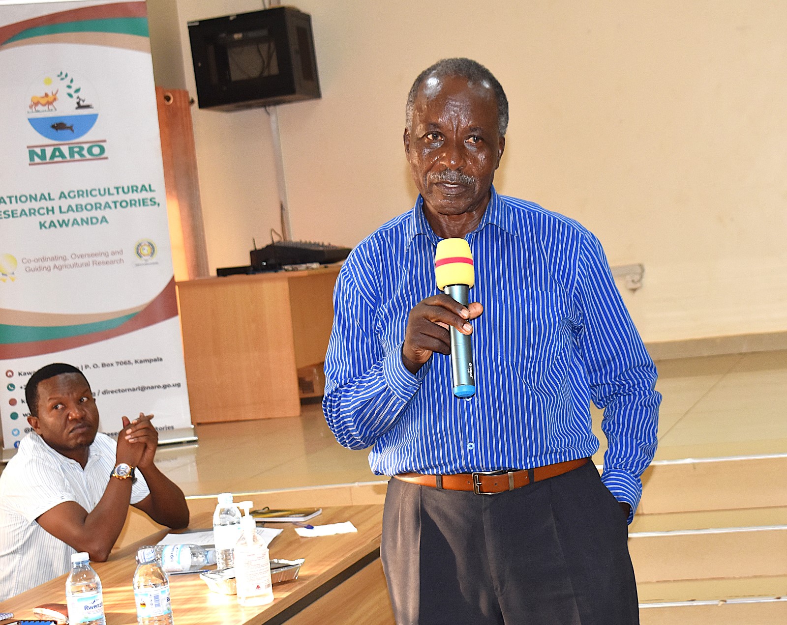 Dr Joseph Kikafunda, Chair of the National Variety Release Committee. National Variety Release Committee (NVRC) official approval of Maksoy 7N, the latest soybean variety developed by the Makerere University Centre for Soybean Improvement and Development (MAKCSID), Department of Crop Science and Horticulture, College of Agricultural and Environmental Sciences during committee’s 47th meeting at National Agricultural Research Laboratories (NARL), Kawanda, Wakiso, Uganda, East Africa on 13th February 2026