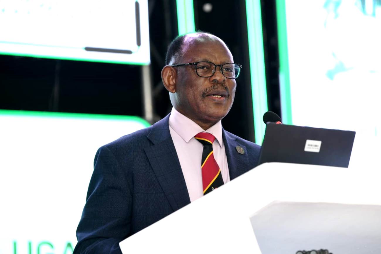 Mak Vice Chancellor, Prof. Barnabas Nawangwe. First African Symposium on Natural Capital Accounting and Climate-Sensitive Macroeconomic Modelling held on 12th and 13th February 2026, Centre of Excellence for Africa Climate-Sensitive Macroeconomic Modelling (CEACM) a partnership between the Ministry of Finance, Planning and Economic Development (MoFPED), and the Environment for Development Initiative (EfD), Makerere University, Kampala Uganda, East Africa.